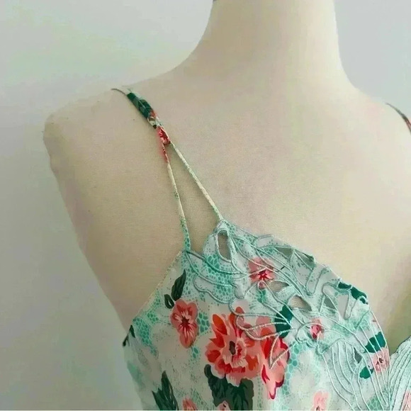 Vintage Victoria Secret Floral Tank Top S - Picture 5 of 10